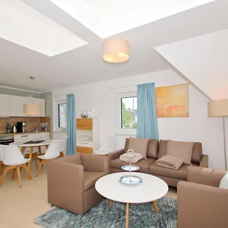 Strandnahe Rex Rugia: Balkon & Wellness-zugang *